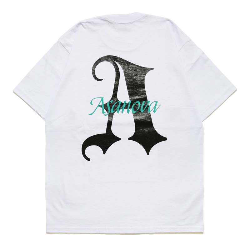 BLACKLETTER TEE -WHITE-