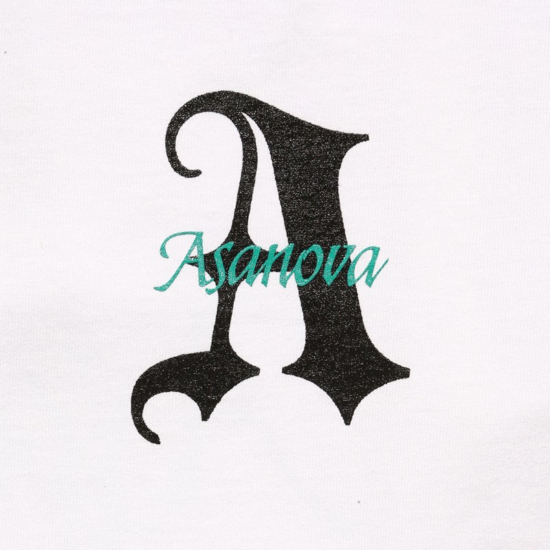 BLACKLETTER TEE -WHITE-