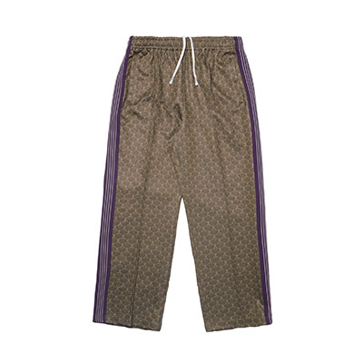 BATIK TRACK PANTS -BROWN-(XL)