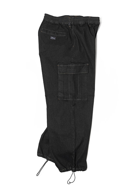 WT DENIM PANTS -BLACK-