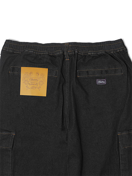 WT DENIM PANTS -BLACK-