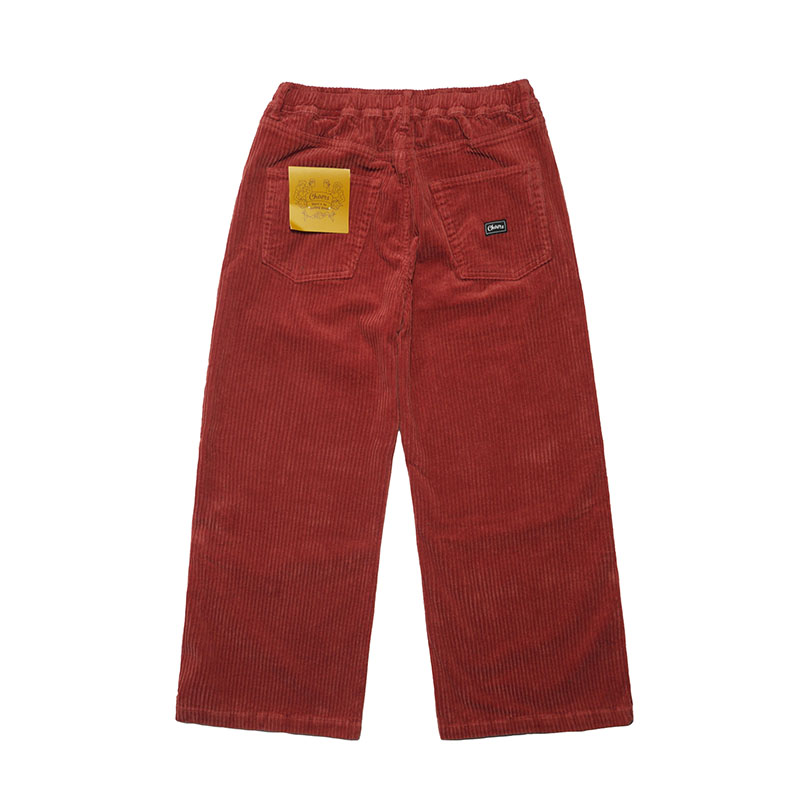 BAGGY CORDUROY PANTS -ORANGE-