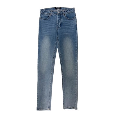 FADED SKINNY DENIM -W.INDIGO-