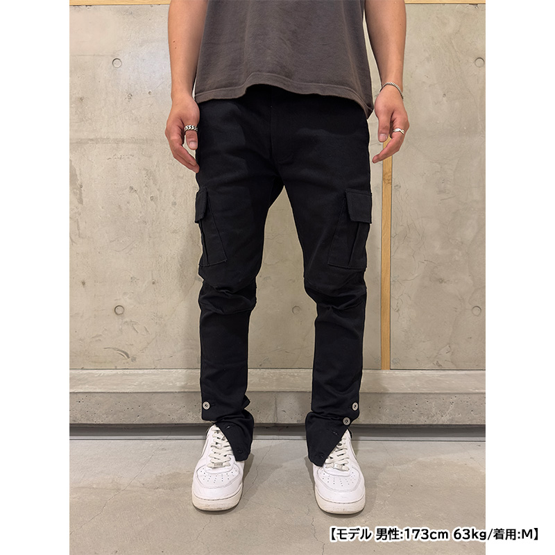 SLIM CARGO PANTS -2.COLOR-