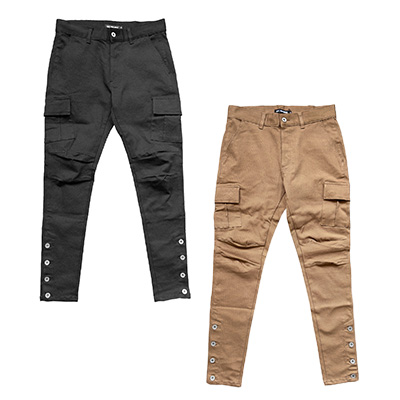 SLIM CARGO PANTS -2.COLOR-