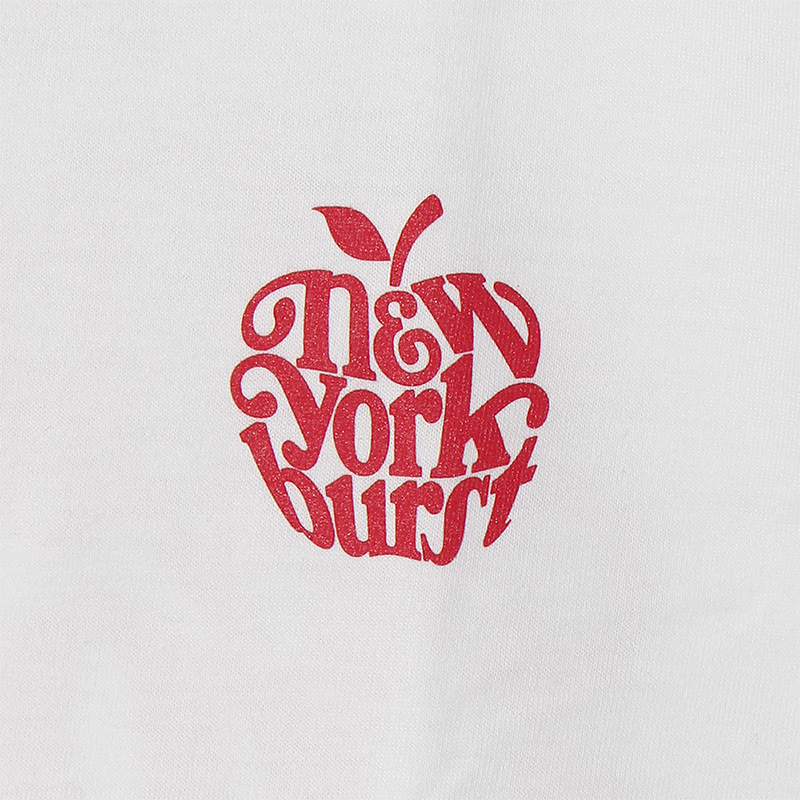 APPLE T-SHIRT -WHITE- (WOMEN/KIDS)