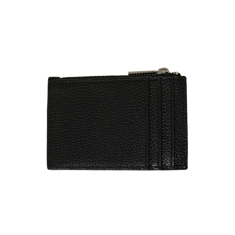 LOGO CARD WALLET (EMBOSS) -BLACK-