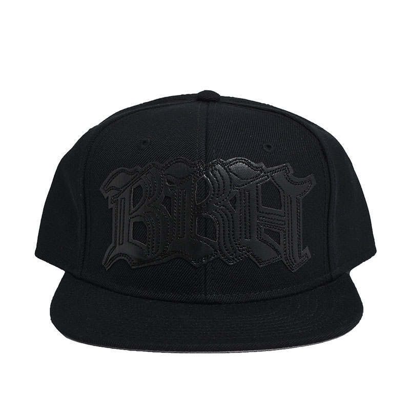 BRH LOGO PATCH CAP -BLACK-