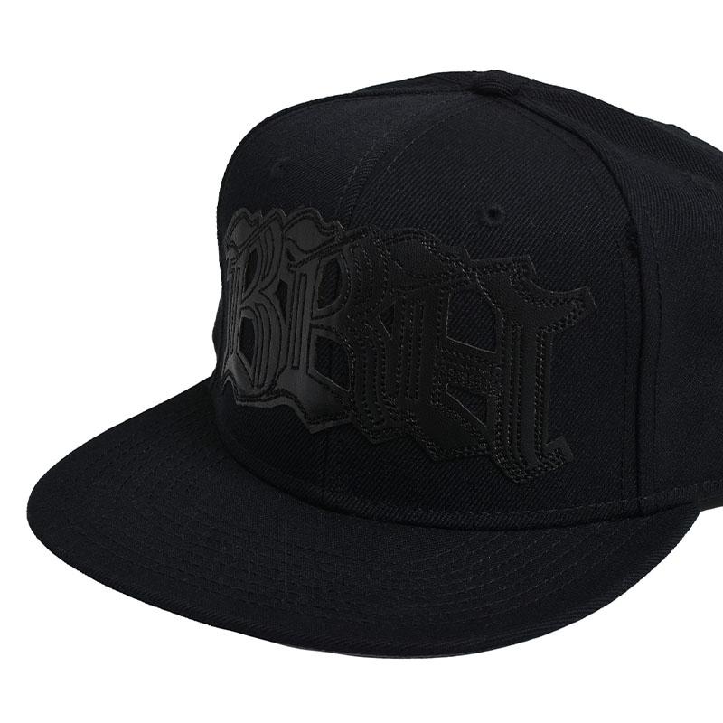 BRH LOGO PATCH CAP -BLACK-