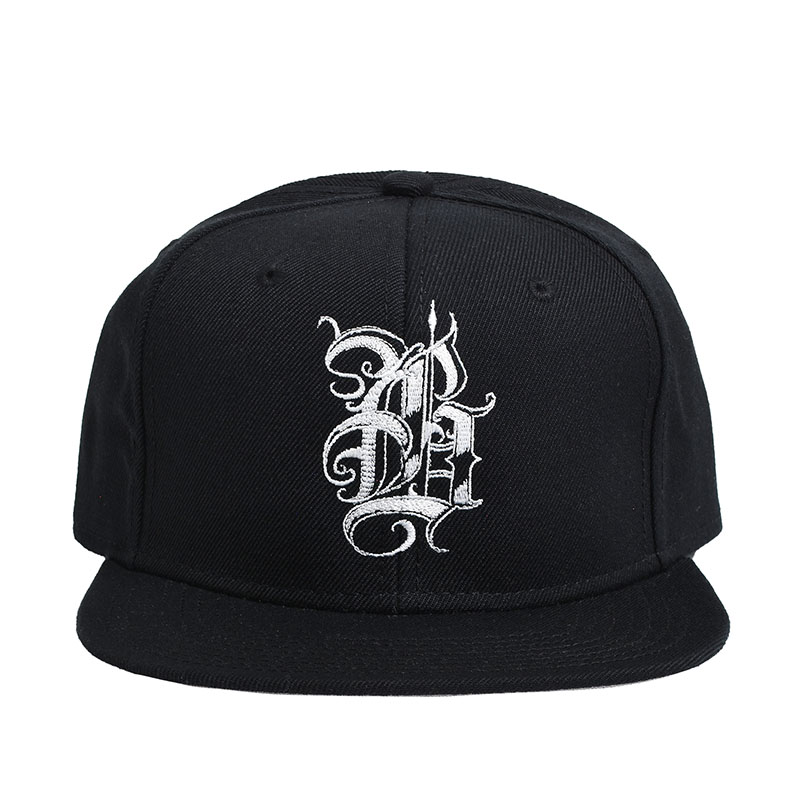 BLACK LETTER LOGO CAP -BLACK-