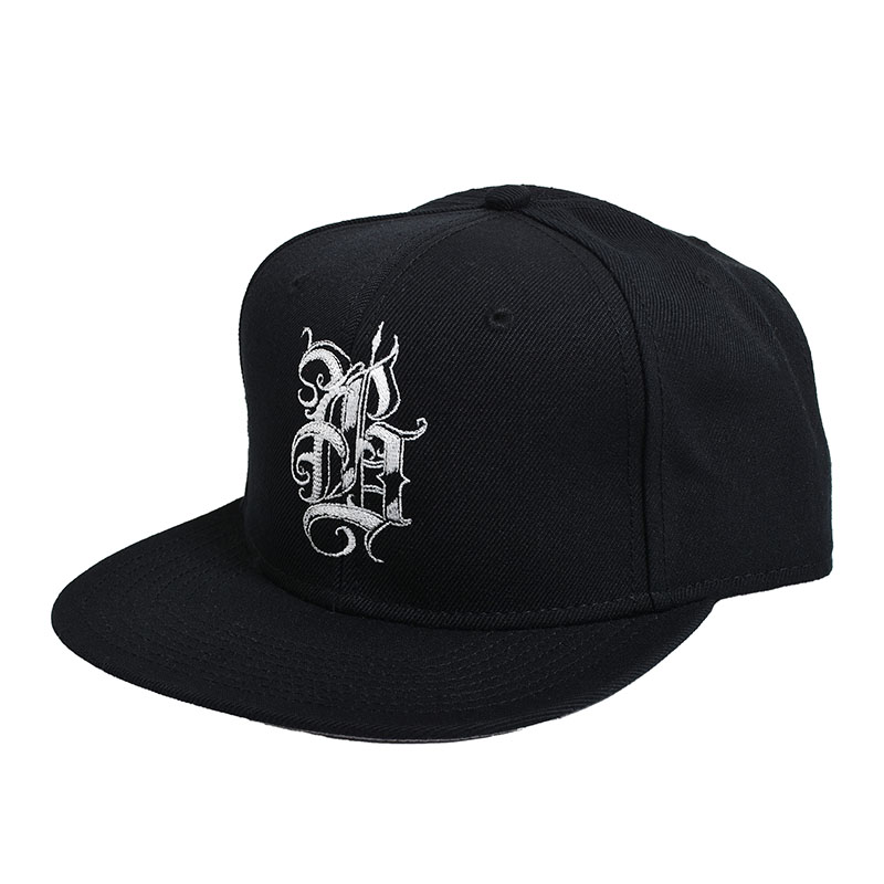 BLACK LETTER LOGO CAP -BLACK-