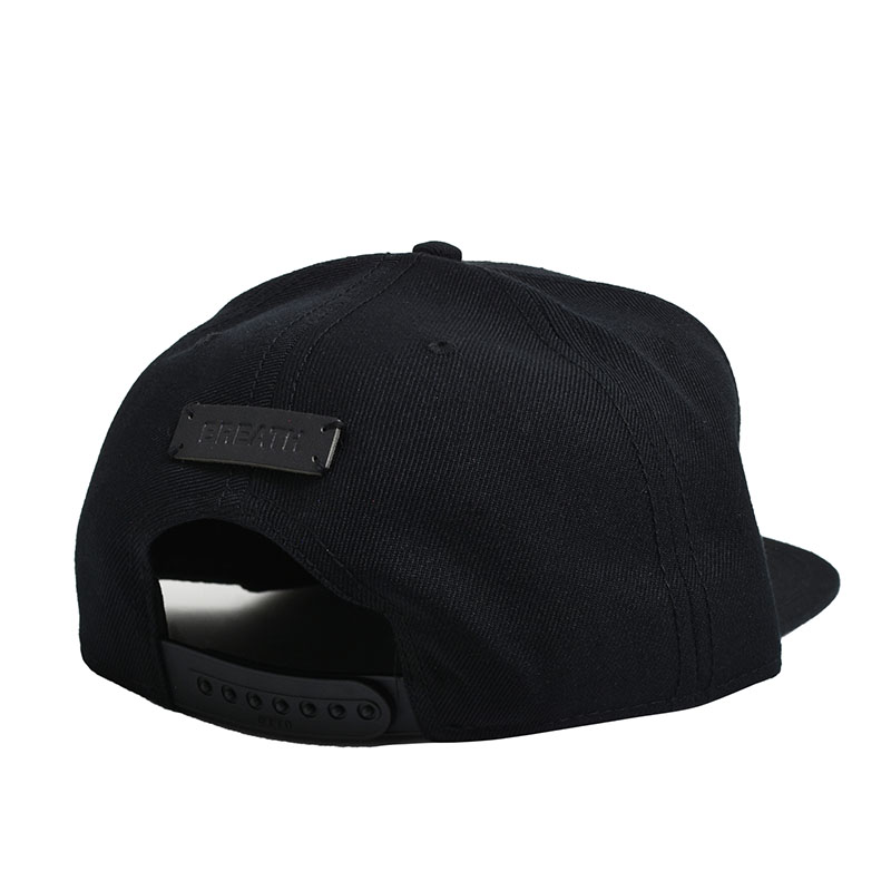 BLACK LETTER LOGO CAP -BLACK-