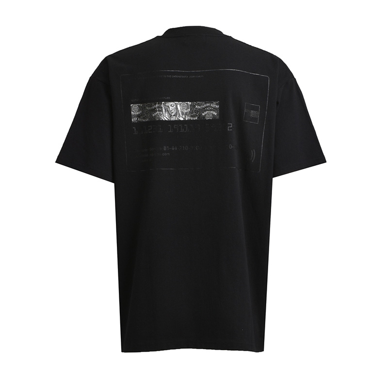 BLACK CARD S/S TEE -2.COLOR-