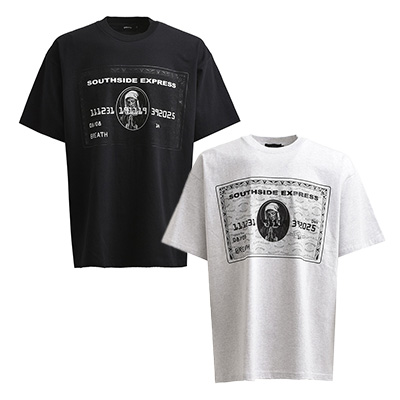 BLACK CARD S/S TEE -2.COLOR-