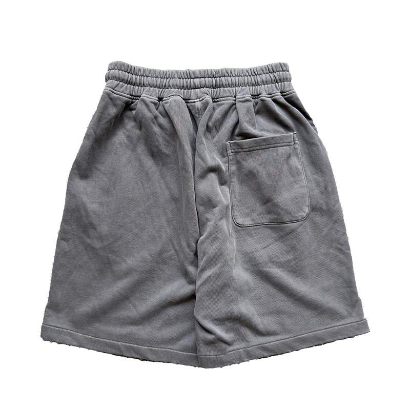 OG EMB DAMEGE SWEAT SHORTS -2.COLOR-