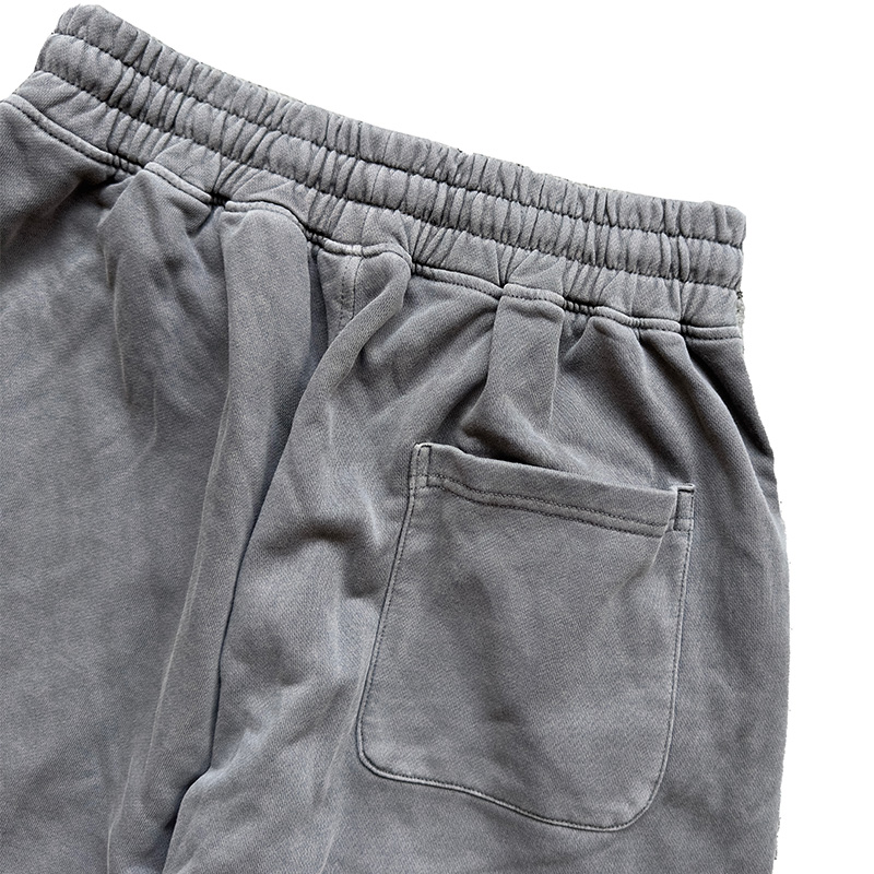 OG EMB DAMEGE SWEAT SHORTS -2.COLOR-