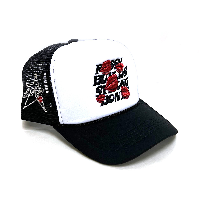 SIGNATURE PBSB TRUCKER HAT -WHITE/BLACK-