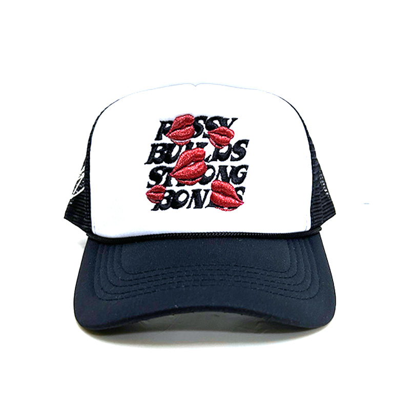 SIGNATURE PBSB TRUCKER HAT -WHITE/BLACK-