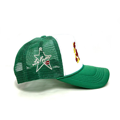 PBSB RAS TRUCKER HAT -GREEN-