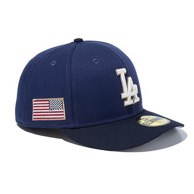 PC 59FIFTY STARS & STRIPES ロサンゼルス・ドジャース -NAVY-