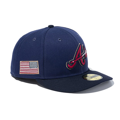 PC 59FIFTY STARS & STRIPES アトランタ・ブレーブス -NAVY-