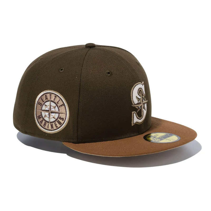 59FIFTY Iced Latte　シアトル・マリナーズ -BROWN-