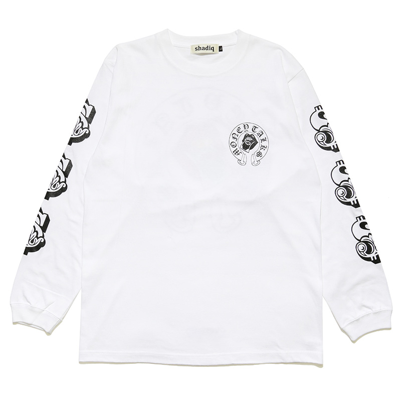 BLACKLETTER MONEY TALKS LS T-SHIRT -2.COLOR-