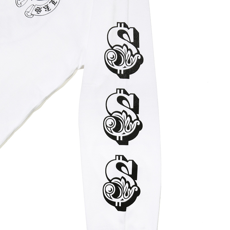 BLACKLETTER MONEY TALKS LS T-SHIRT -2.COLOR-