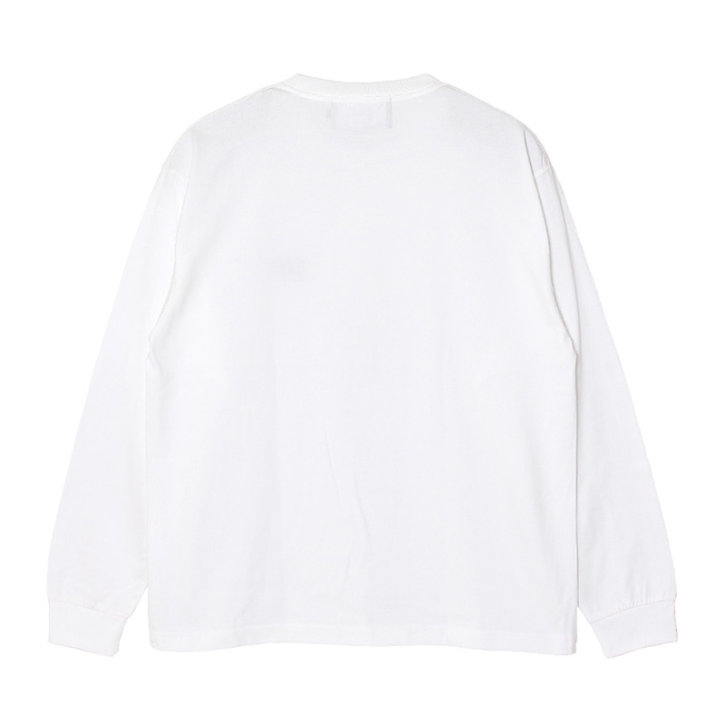 (E)OG L/S T-SHIRT -WHITE-