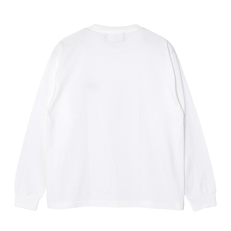 (P)OG L/S T-SHIRT -WHITE-