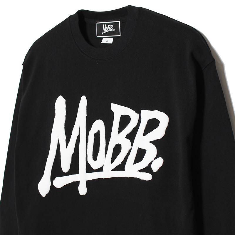 (P)MAGNUM WEIGHT OG BIG L/S T-SHIRT -BLACK-