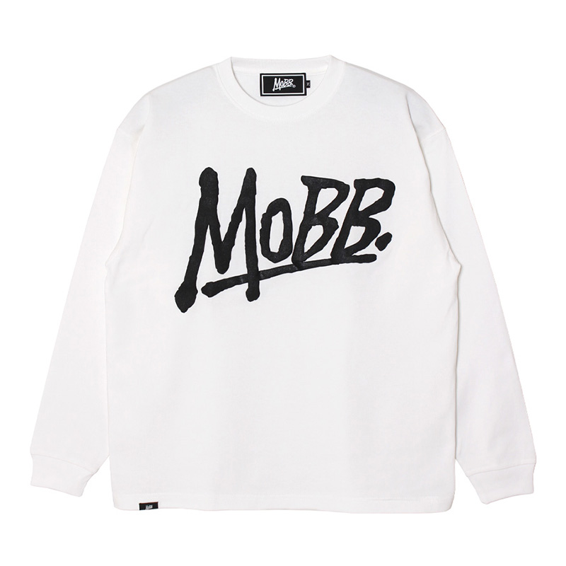 (P)MAGNUM WEIGHT OG BIG L/S T-SHIRT -WHITE-