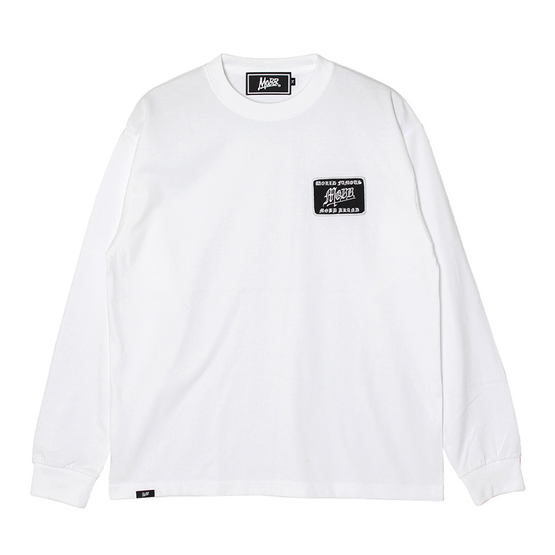 OLD OG WAPPEN L/S T-SHIRT -WHITE-