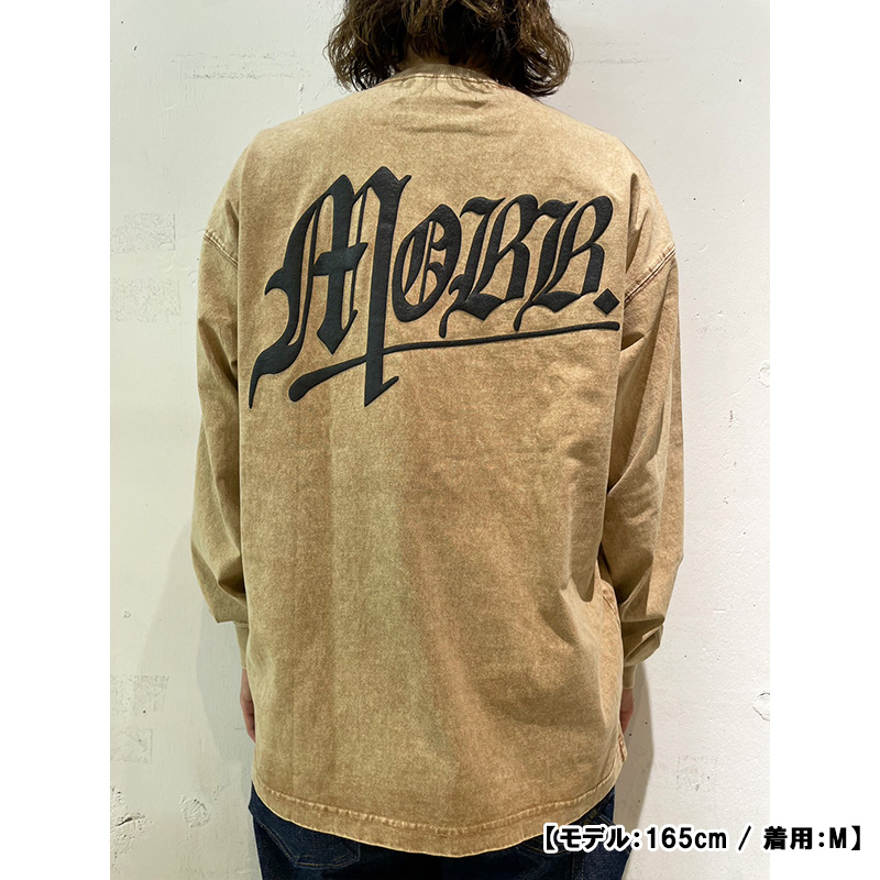 OLD OG PIGMENT L/S T-SHIRT -BEIGE-