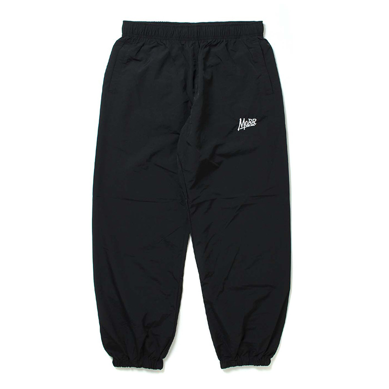 OG NYLON TRACK PANTS -BLACK-