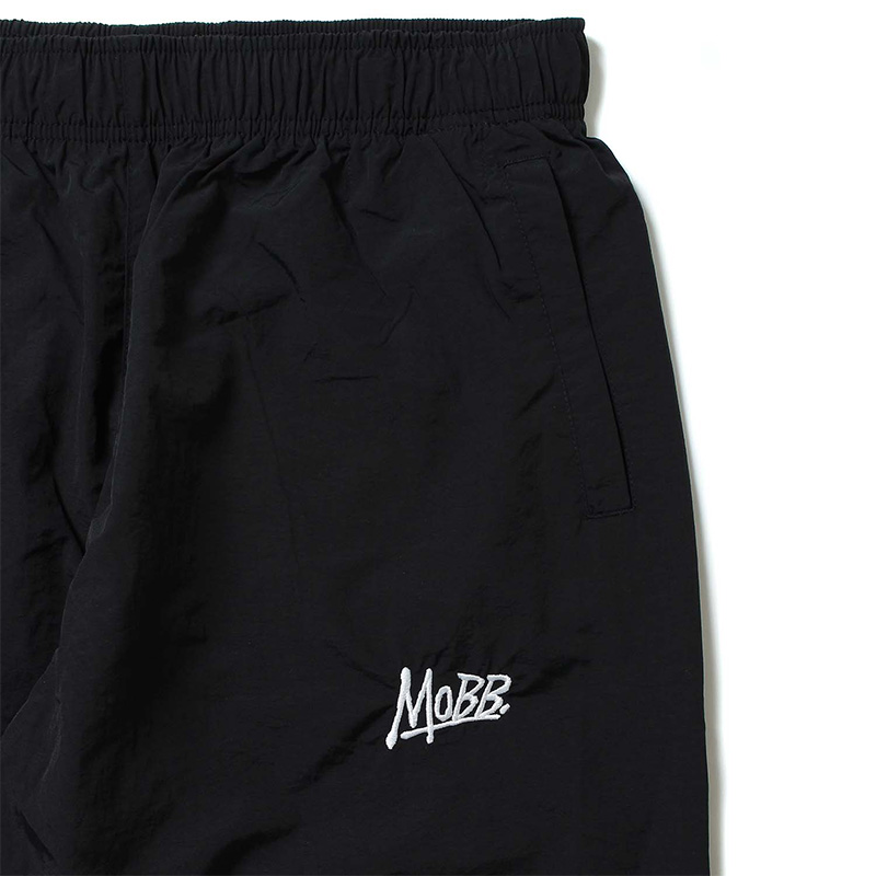 OG NYLON TRACK PANTS -BLACK-