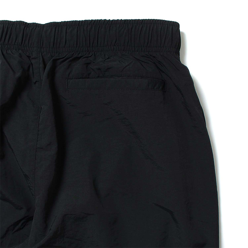 OG NYLON TRACK PANTS -BLACK-