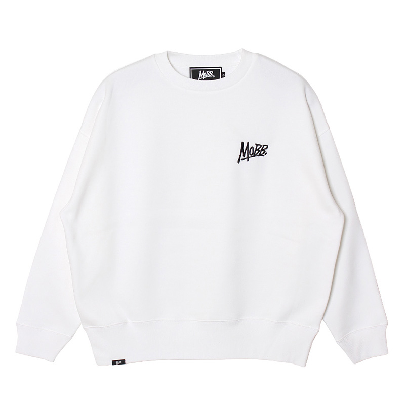 OG BIG CREW SWEAT -WHITE-