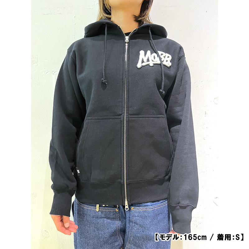 OG WAPPEN ZIP HOODIE -BLACK-