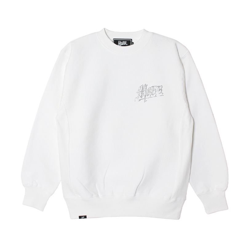 OLD OG STONE CREW SWEAT -WHITE-