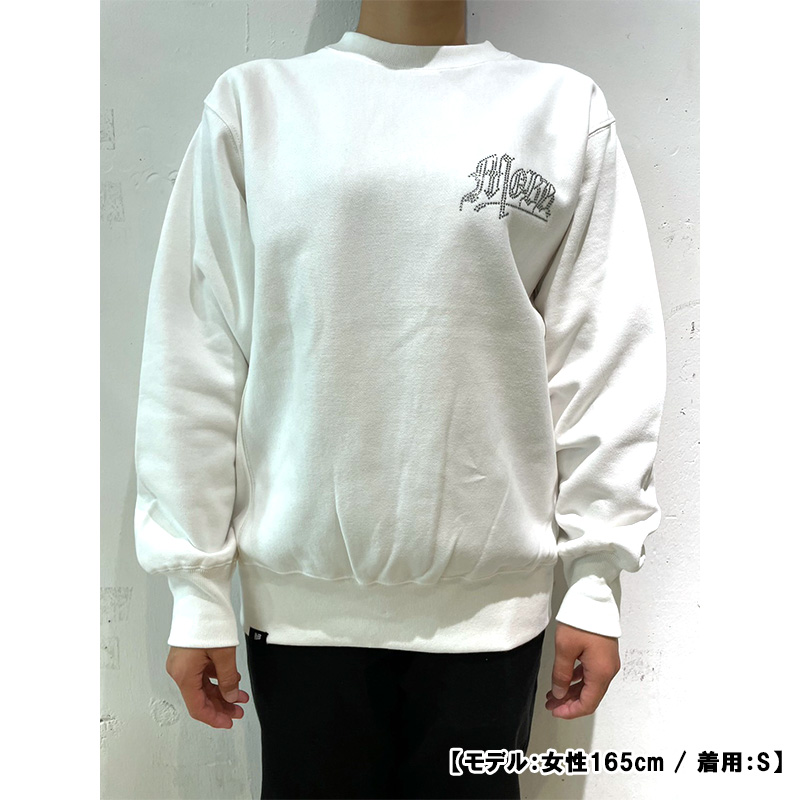 OLD OG STONE CREW SWEAT -WHITE-