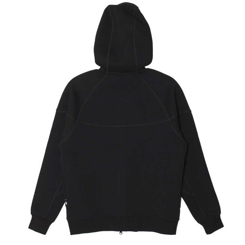 TECH FLEECE ZIP HOODY -BLACK-