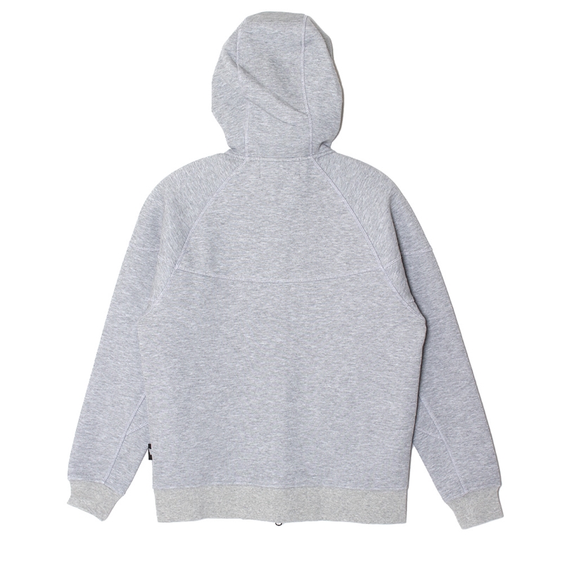 TECH FLEECE ZIP HOODY -GREY-