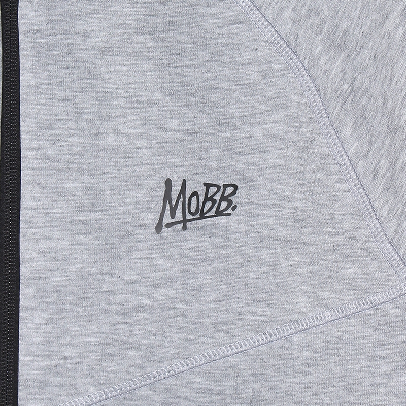 TECH FLEECE ZIP HOODY -GREY-