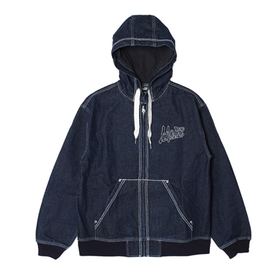 FAT STITCH DENIM JACKET -INDIGO-