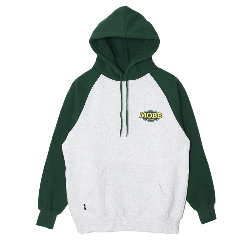 OVAL RAGLAN HOODY -GREEN-