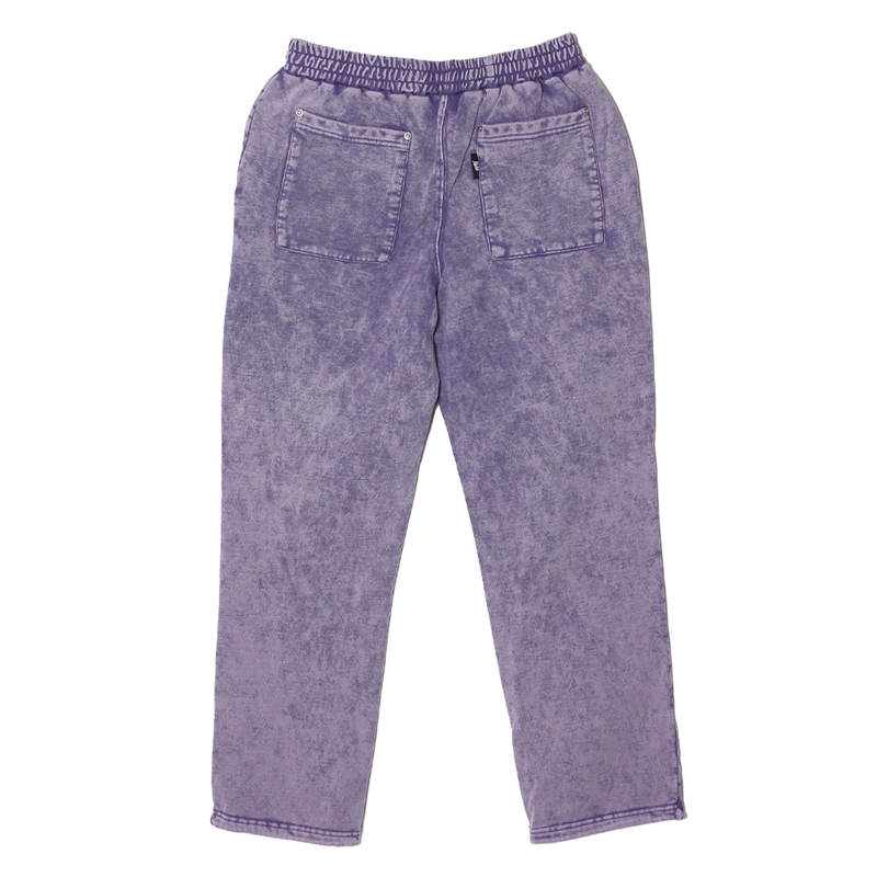 FLAME PIGMENT PANTS -PURPLE-