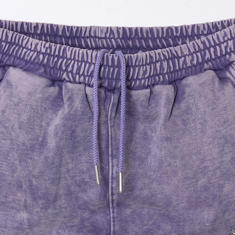 FLAME PIGMENT PANTS -PURPLE-