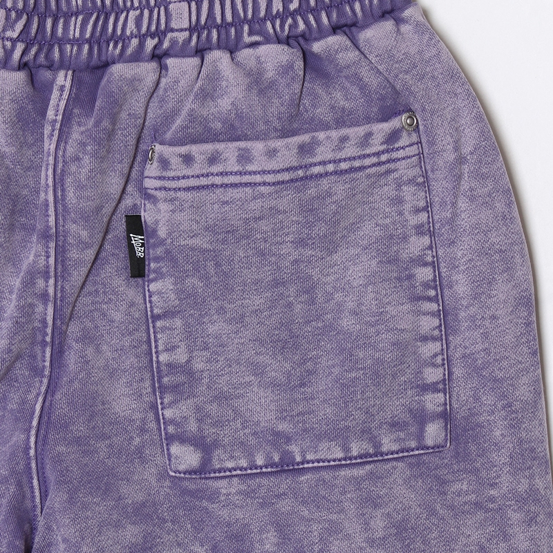 FLAME PIGMENT PANTS -PURPLE-