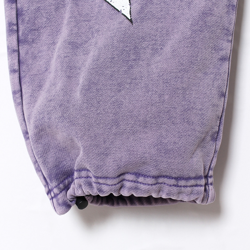 FLAME PIGMENT PANTS -PURPLE-